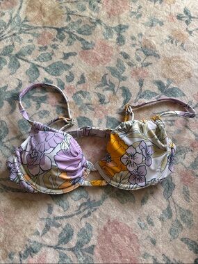 Floral Underwire Bikini Top